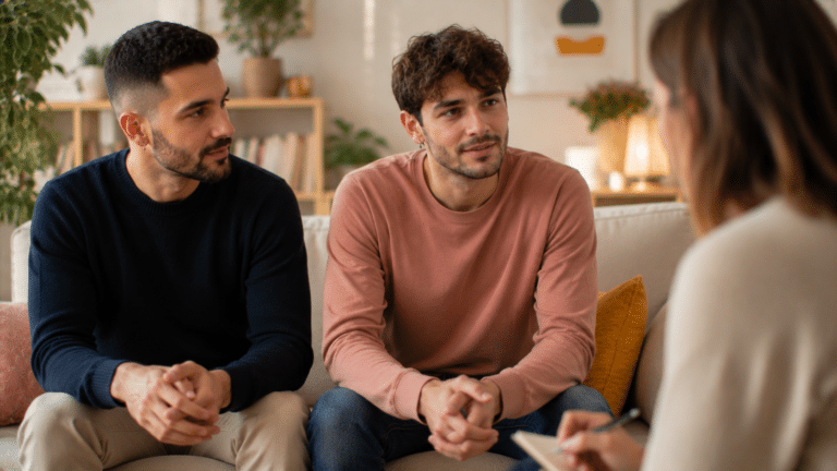 Cómo preparar la terapia de pareja gay: qué esperar y cómo sacarle partido